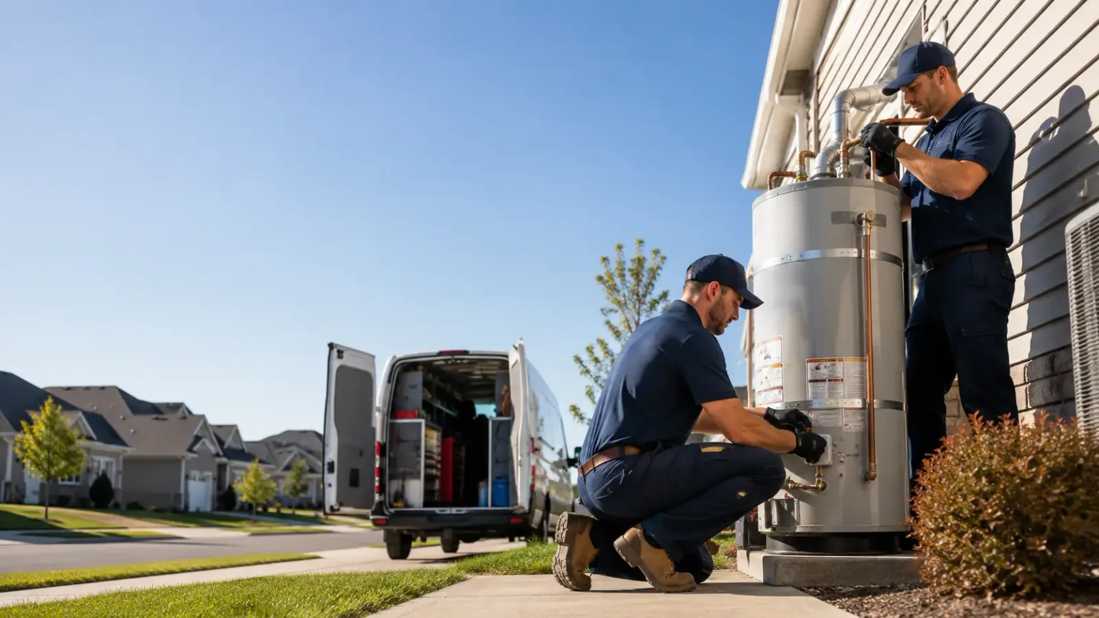Water Heater Installation in Grandview, IN